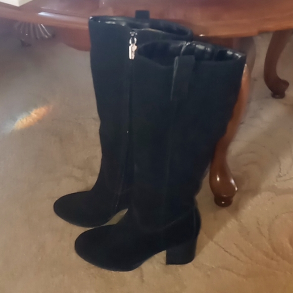 aqua college Shoes - Natalya Suede Waterproof Zip Up Boots